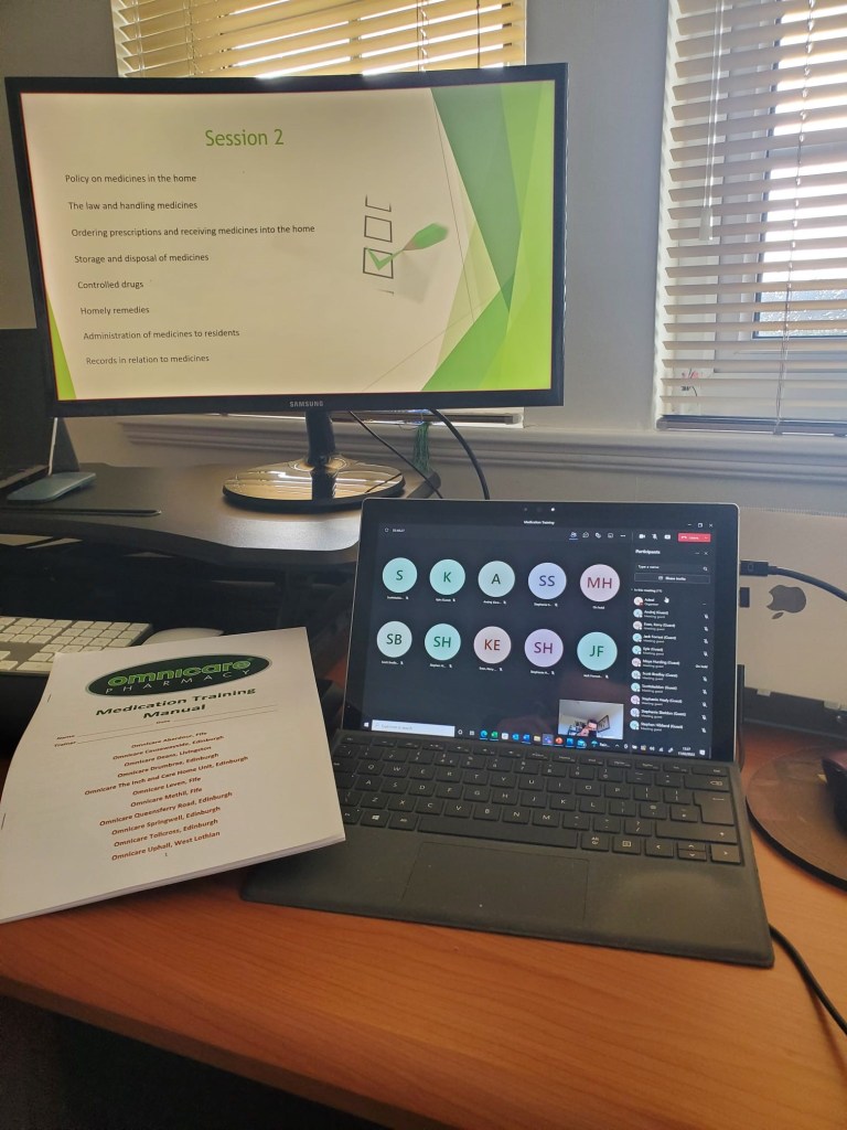 Online Training Session at Omnicare Pharmacy